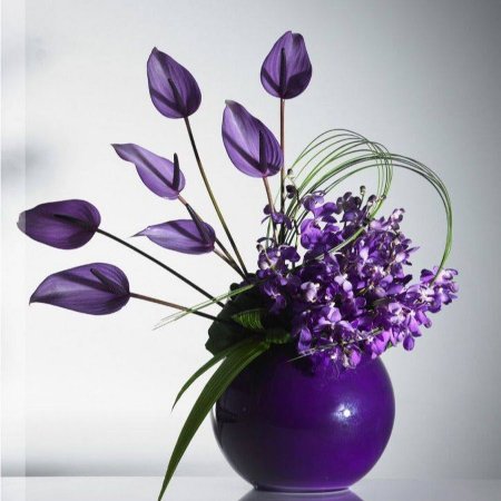 Красивый букет в вазе