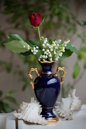 Ваза с цветами