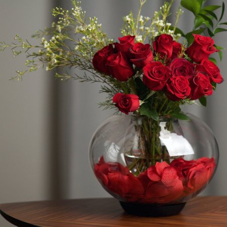 Ваза с цветами