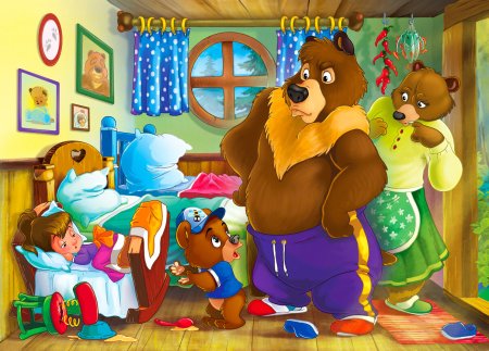 Машенька и три медведя