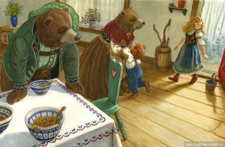 Маша и три медведя сказка