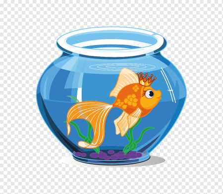 Золотая рыбка в аквариуме