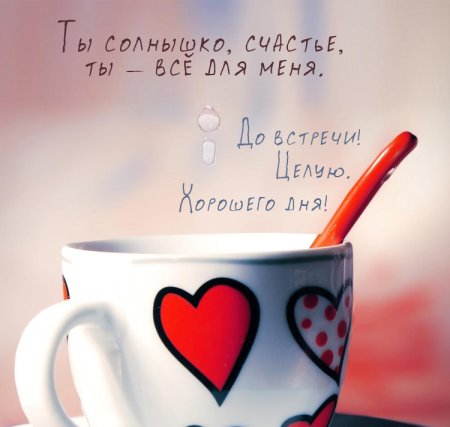 Хорошего дня любимый