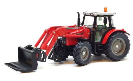 Трактор siku Massey Ferguson с ковшом и вилами (3653) 1:32