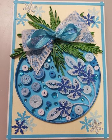 Квиллинг новый год