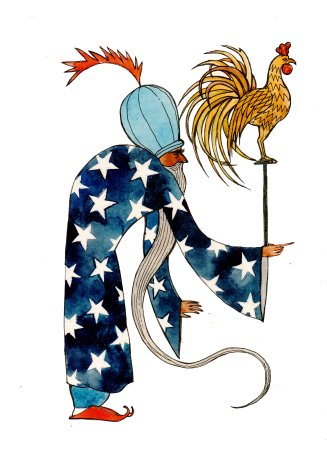 Звездочет Пушкин золотой петушок