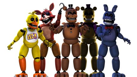 АНИМАТРОНИКИ ФНАФ 1 Фредди