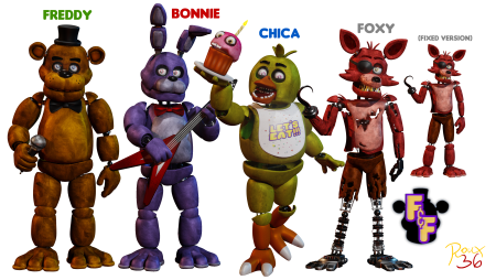 Наф Наф АНИМАТРОНИКИ