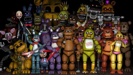 Five Nights at Freddy's АНИМАТРОНИКИ