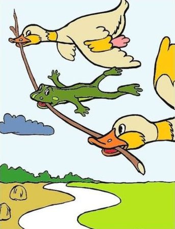 Гаршин лягушка-путешественница иллюстрации