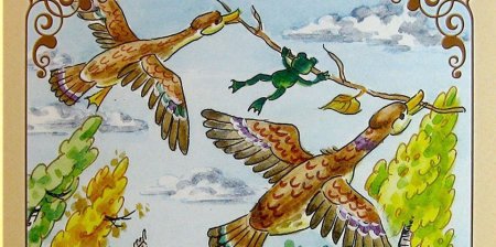 Сказка Гаршина лягушка путешественница