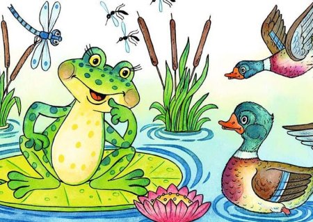 Гаршин лягушка-путешественница иллюстрации