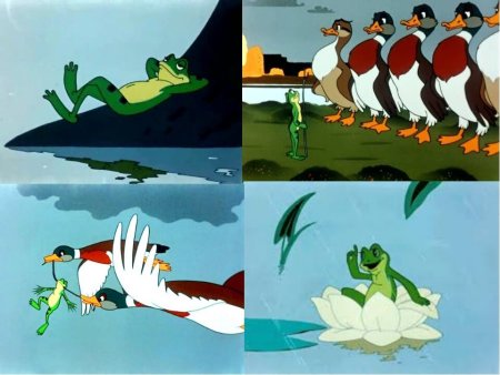 Сказка лягушка путешественница