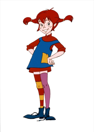 Пеппи длинный чулок