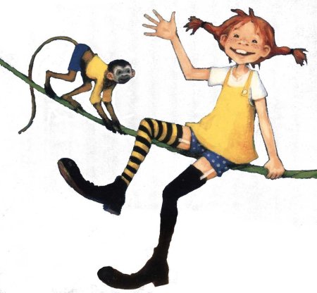 Пеппи длинный чулок Нельсон