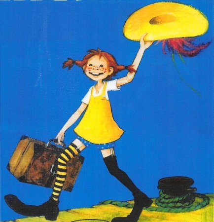 Пеппи длинный чулок