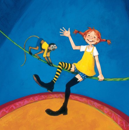 Пеппи длинный чулок