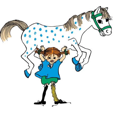 Пеппи Длинныйчулок (рис. Ингрид Ванг Нюман)