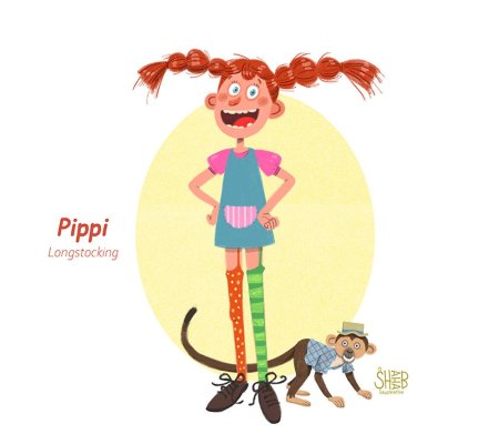 Нильсон обезьянка Пеппи