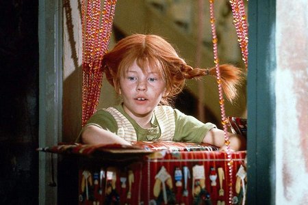 Пеппи длинный чулок