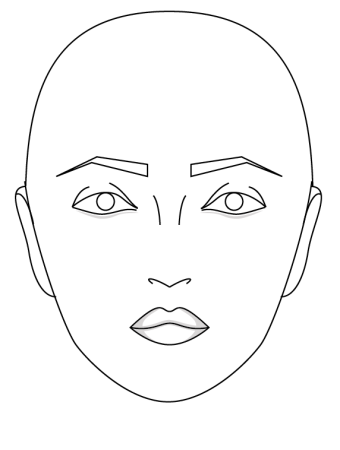 Face Chart для визажистов