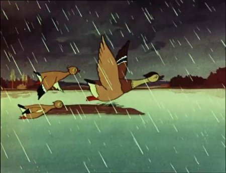 Серая шейка мультфильм