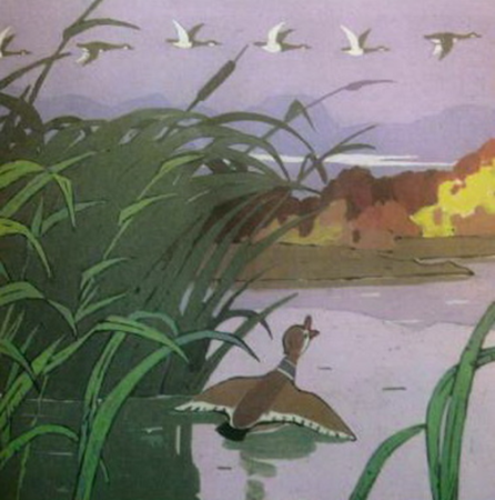 Мамин Сибиряк серая шейка иллюстрации к сказке