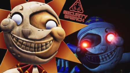 ФНАФ 9 секьюрити Брич Луна