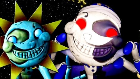 АНИМАТРОНИКИ ФНАФ солнце и Луна