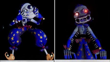 Луна из ФНАФ 9 АНИМАТРОНИК