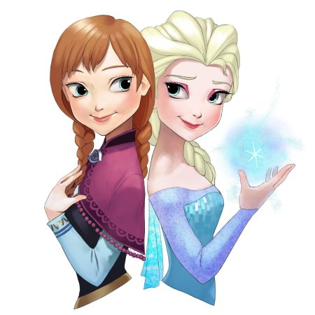 Elsa and Anna