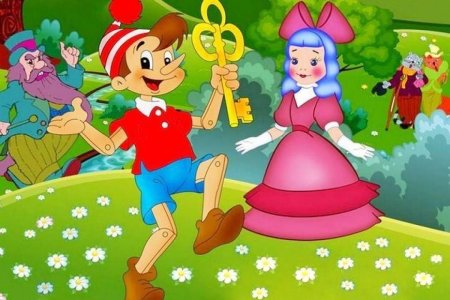 Буратино золотой ключик Мальвина