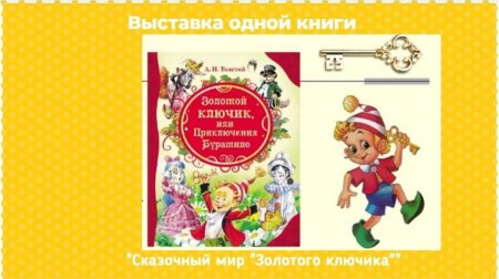 Золотой ключик Буратино толстой