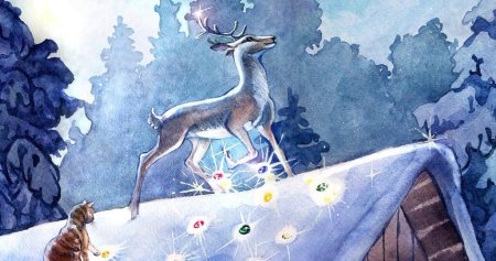 Сказка Бажова серебряное копытце