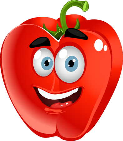 Мультяшные овощи