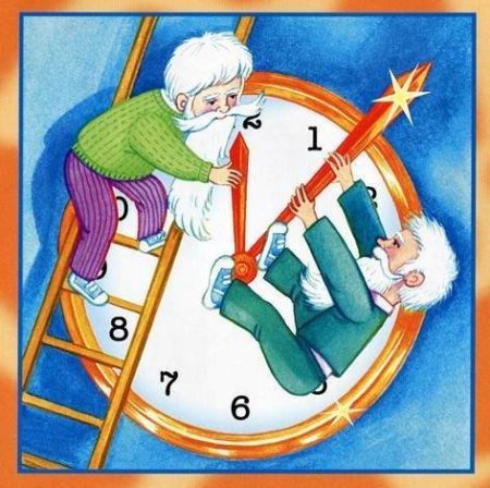 Рисунок к сказке о потерянном времени 2 класс