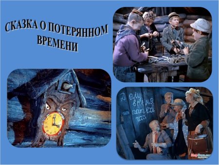 Сказка о потерянном времени главные герои