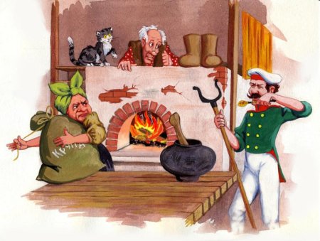 Русские народные сказки каша из топора