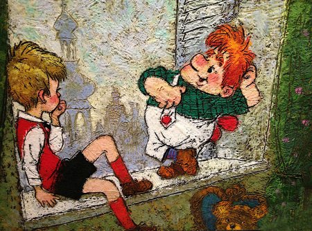 Малыш и Карлсон, который живёт на крыше Астрид Линдгрен