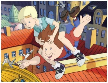 Карлсон который живёт на крыше мультфильм