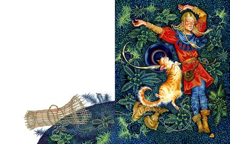 Кот в сапогах Шарль Перро иллюстрации