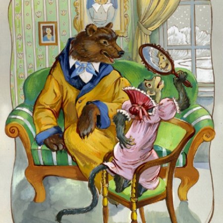 Иллюстрации Петелиной к басням Крылова