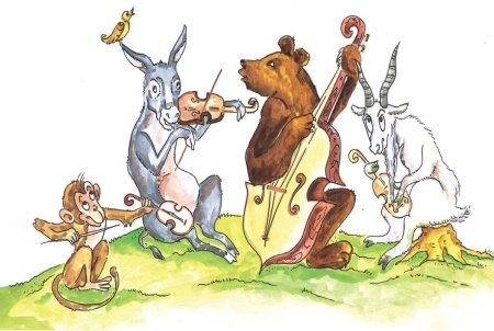 Басня Ивана Андреевича Крылова квартет