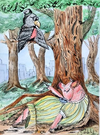 Ирина Петелина иллюстрации к басням