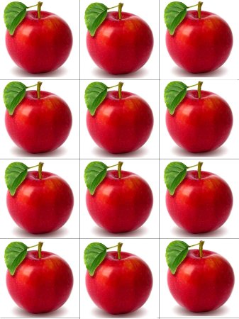 Материал счетный «фрукты»