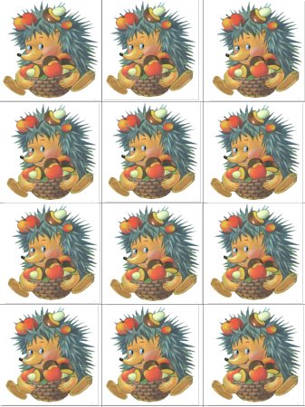 Счетные карточки для дошкольников по математике