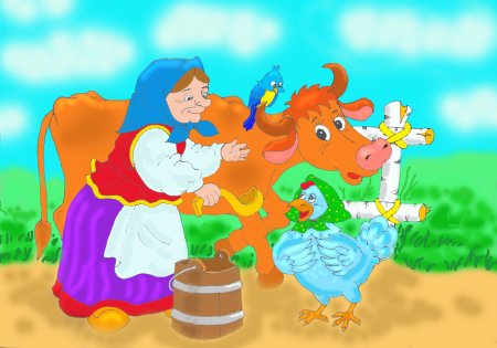 Бобовое зернышко русская народная сказка