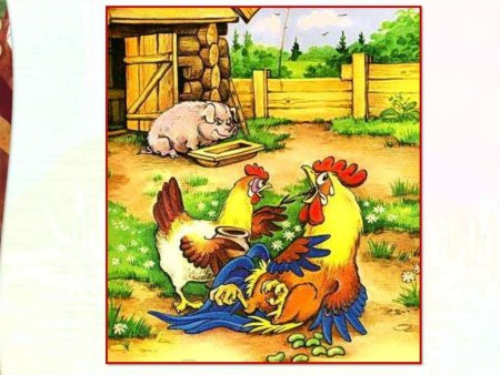 Русские сказки петушок и бобовое зернышко