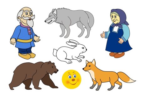 Колобок герои