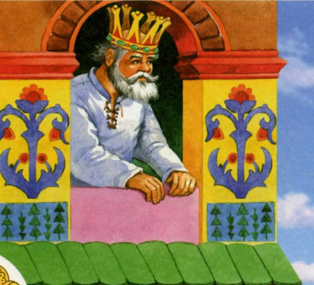 Сказка о золотомпетукше Пушкина